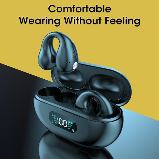 Ear Clip Bluetooth 5.3 Touch Wireless