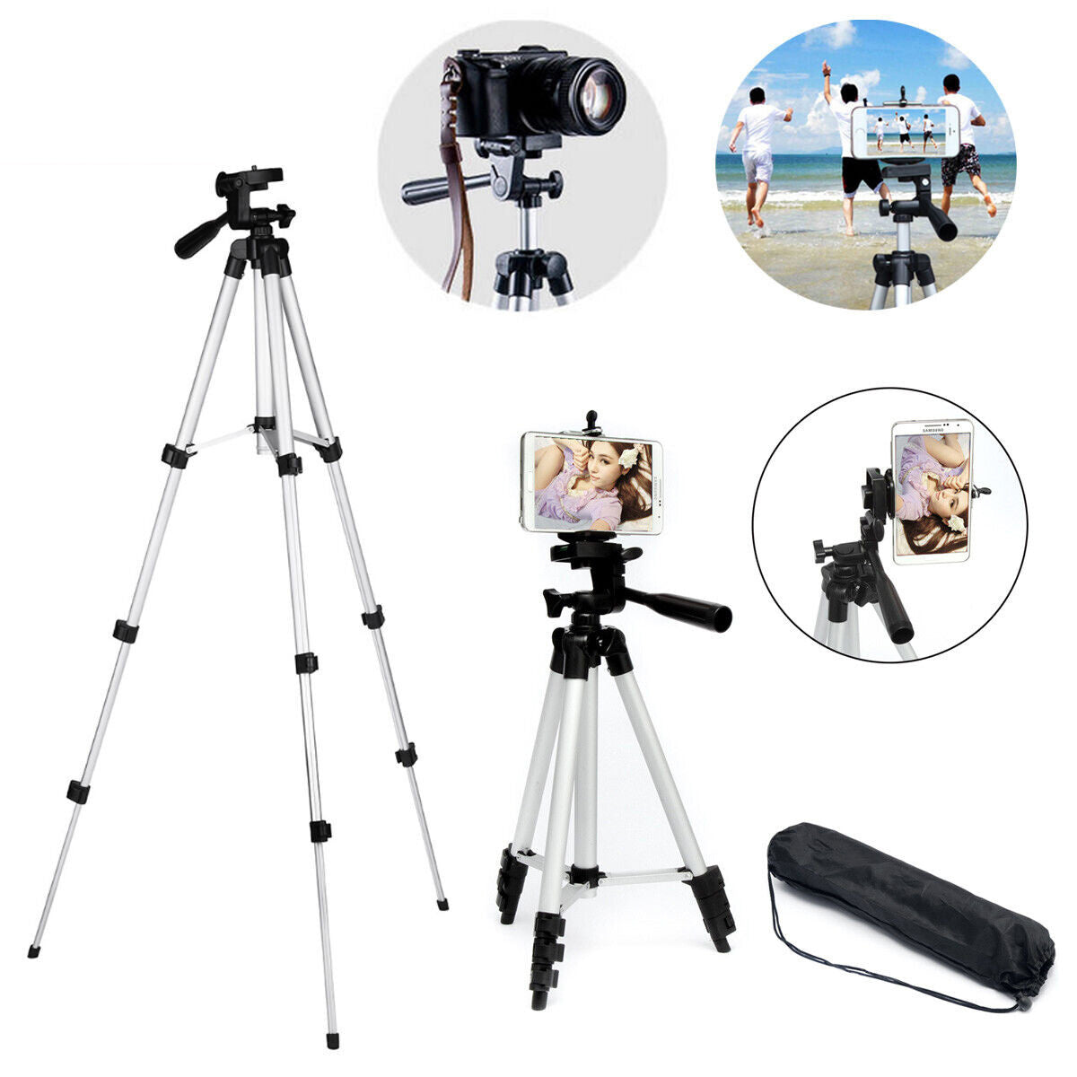 Professional Camera Tripod Stand Holder