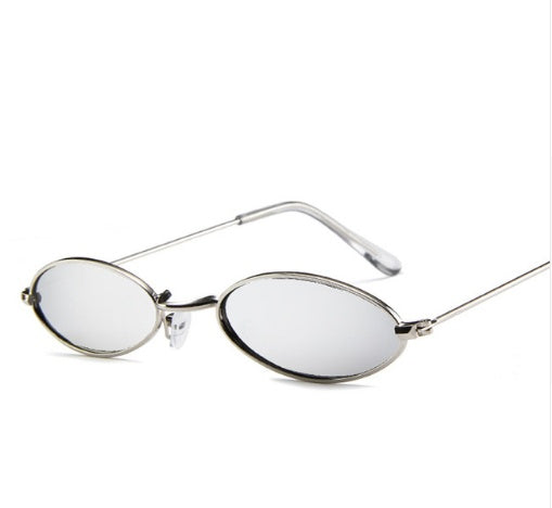 Metal Sunglasses Elliptical Sunglasses