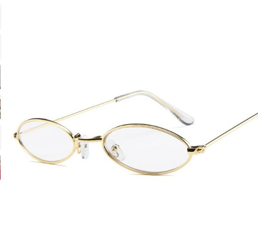Metal Sunglasses Elliptical Sunglasses