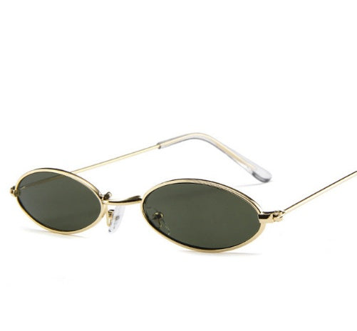 Metal Sunglasses Elliptical Sunglasses