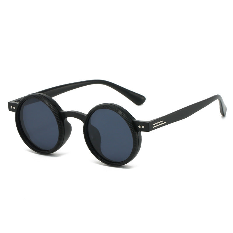 Adjustable Zoom Round Frame Polarized Sunglasses
