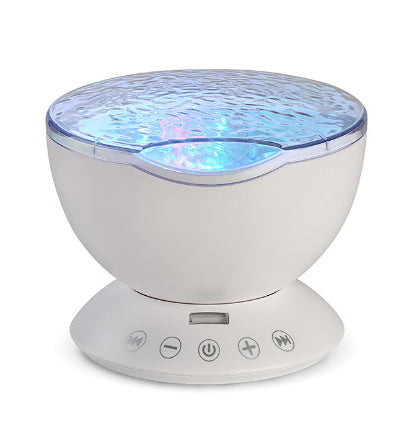 Ocean Wave Projector LED Night Light Remote
