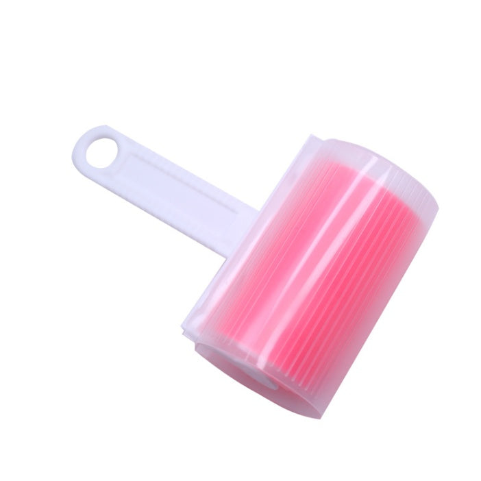 Roller sticking device