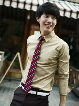 Man White Shirt Dress