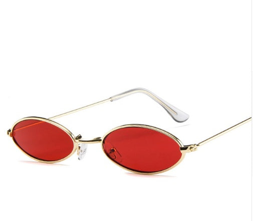 Metal Sunglasses Elliptical Sunglasses