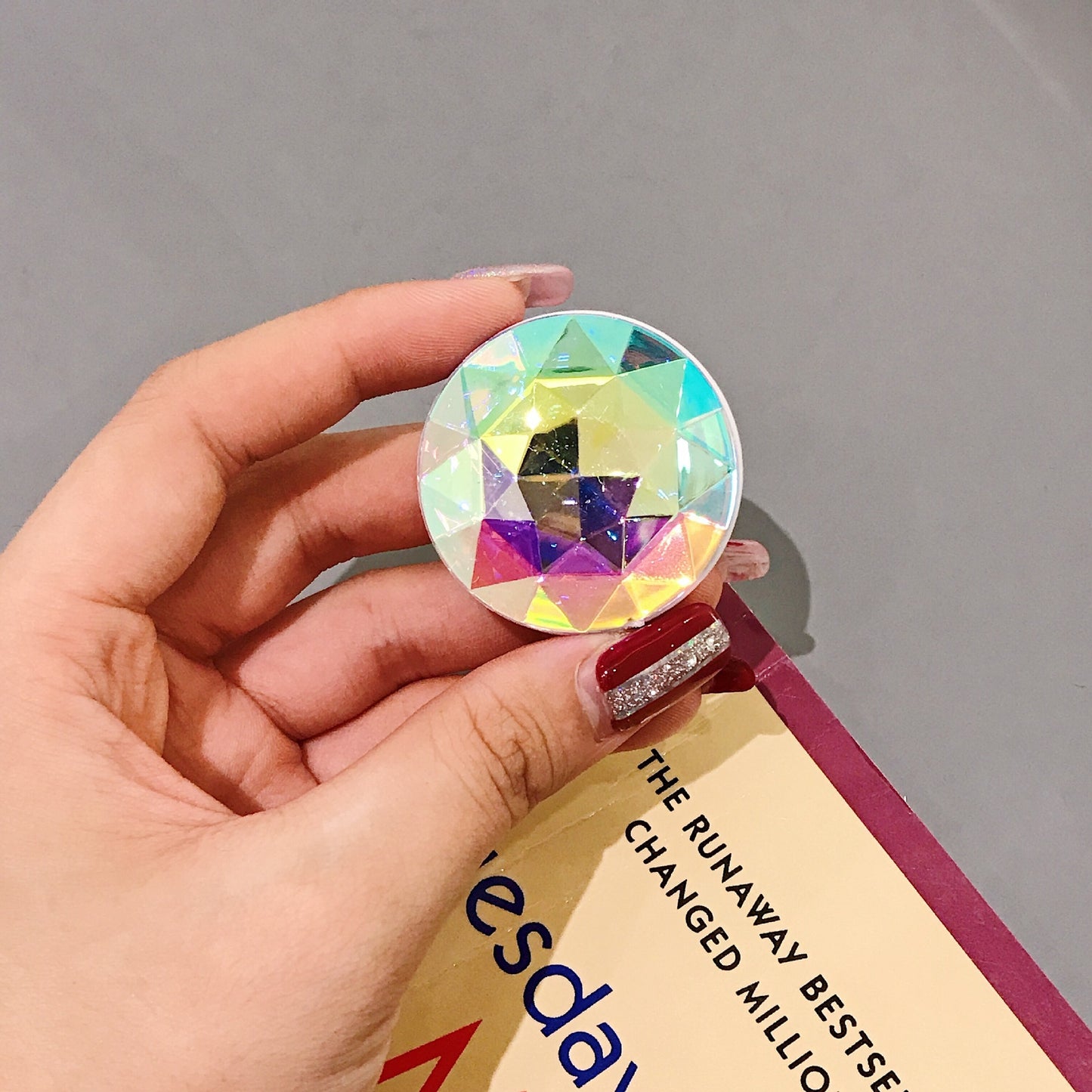 colorful mobile stand