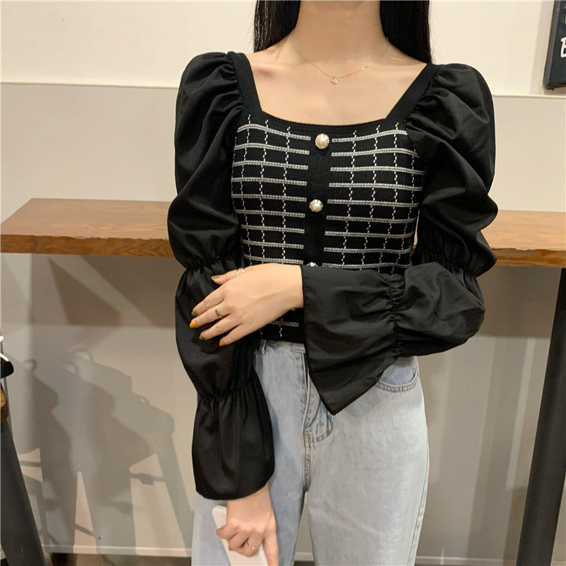 Woman Square-neck Shirt