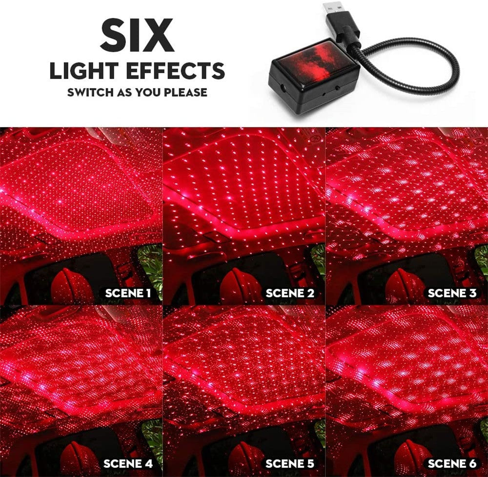 LED Galaxy Light Projector