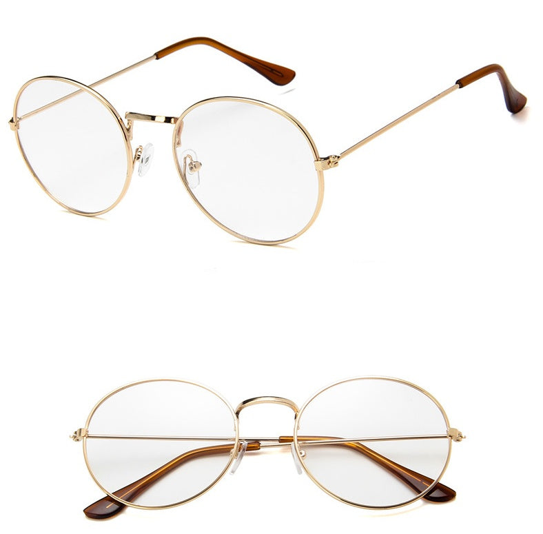 New round jelly sunglasses