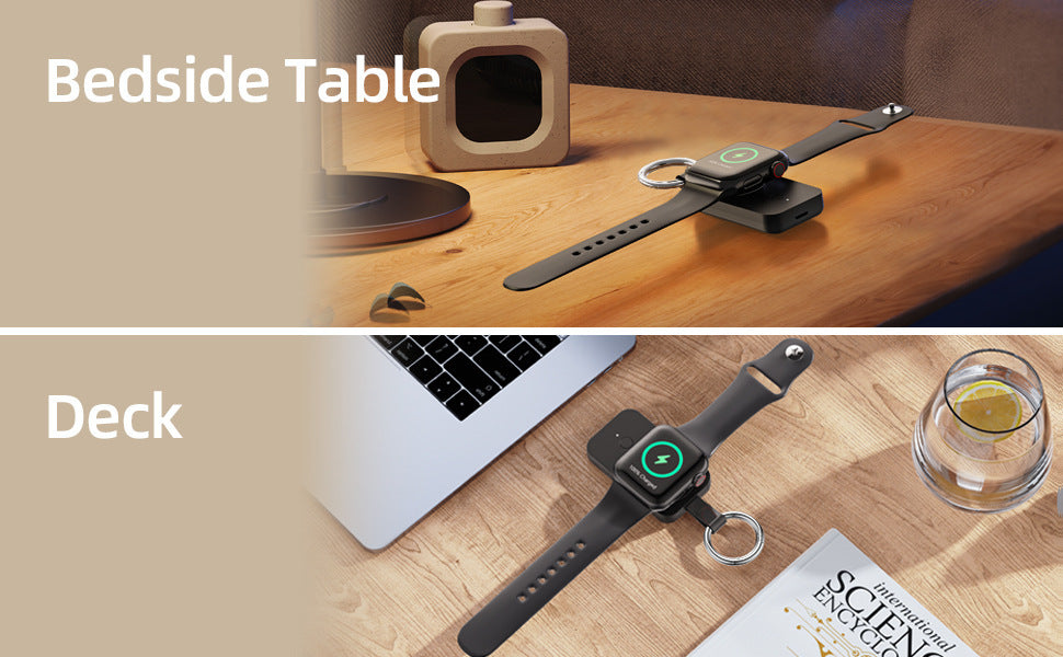 Portable 1000mAh Magnetic Watch Power Bank