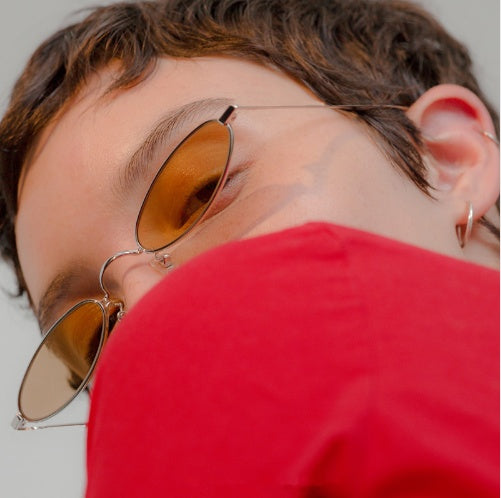 Metal Sunglasses Elliptical Sunglasses