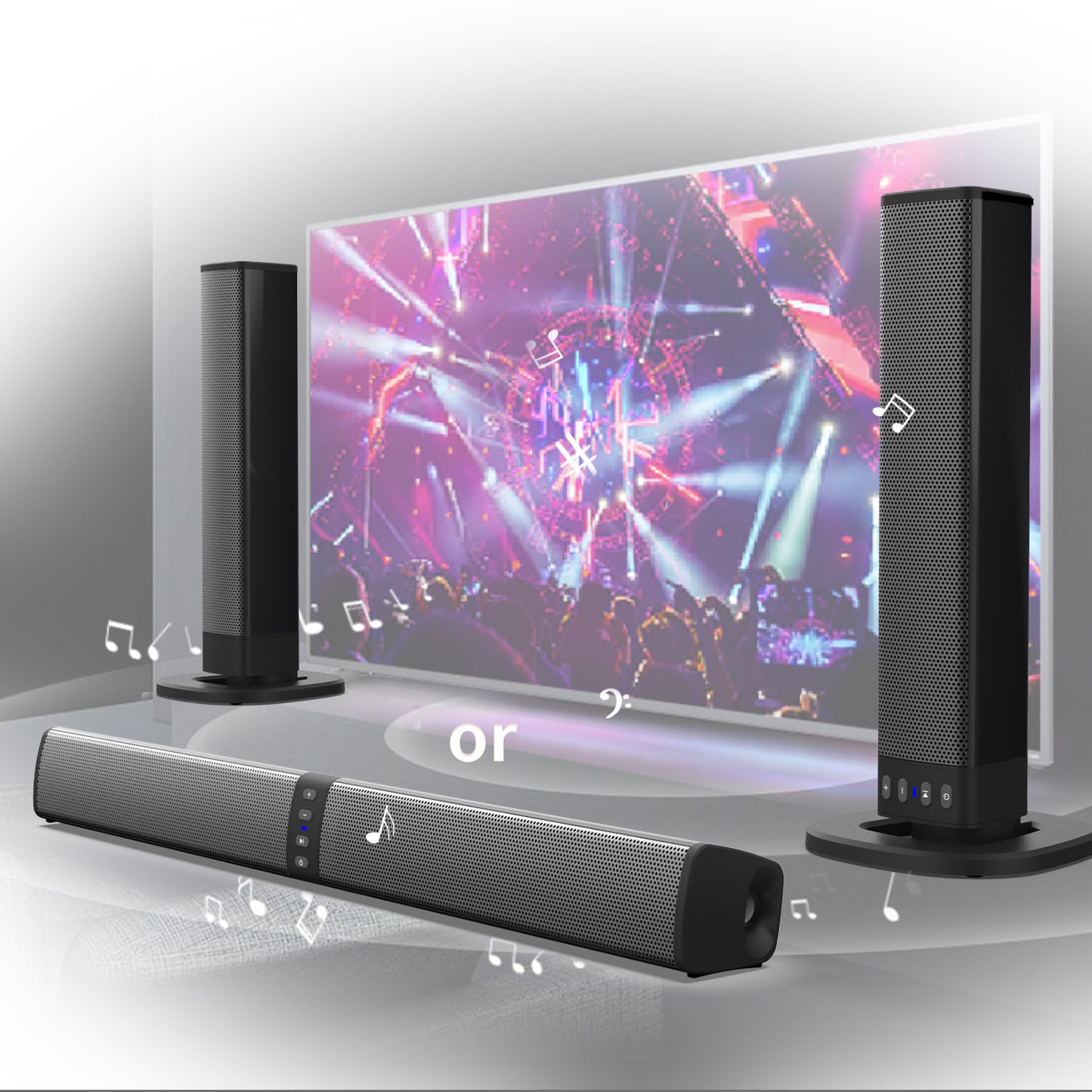 Creative Split Strip Loudspeaker