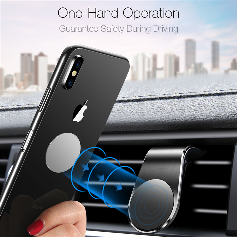 Magnetic Car Phone Holder Stand 360