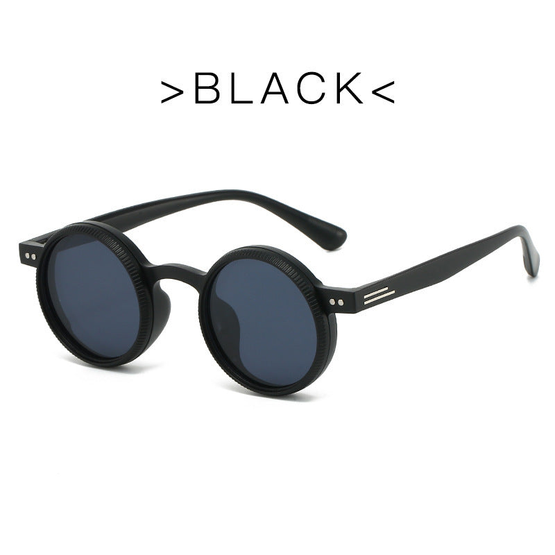 Adjustable Zoom Round Frame Polarized Sunglasses