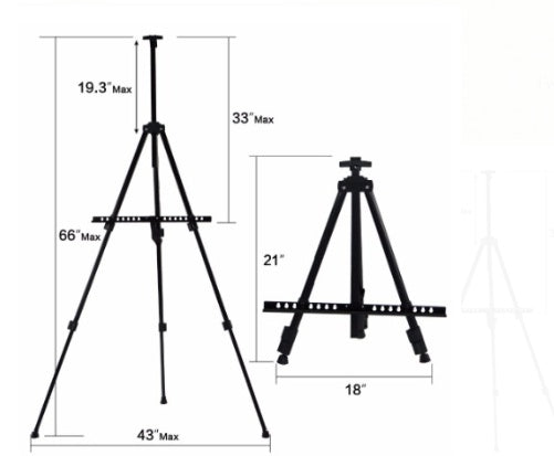 Compatible with Apple, Iron tripod easel