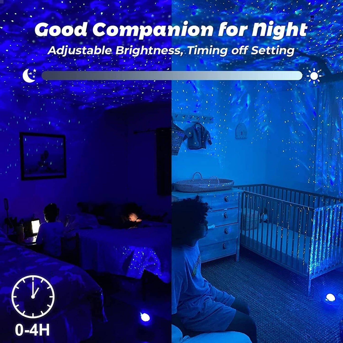 LED Galaxy Light Projector