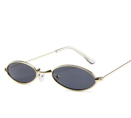 Metal Sunglasses Elliptical Sunglasses