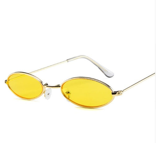 Metal Sunglasses Elliptical Sunglasses