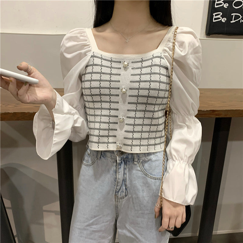 Woman Square-neck Shirt