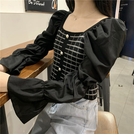 Woman Square-neck Shirt