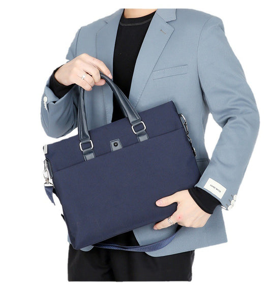Men's Portable Horizontal Crossbody Trendy Brand Bags