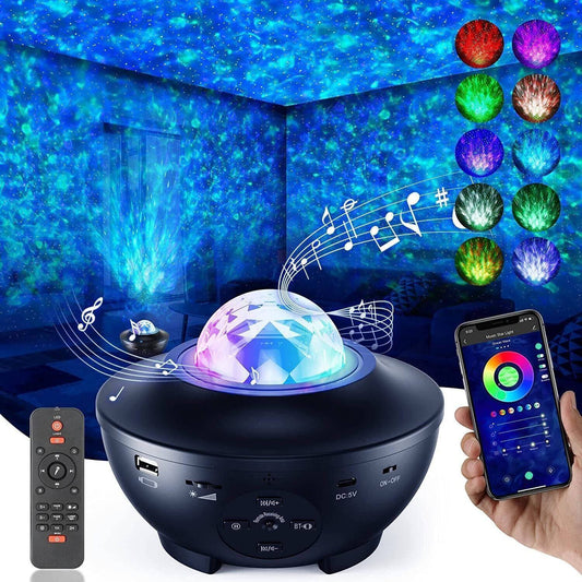 LED Galaxy Light Projector