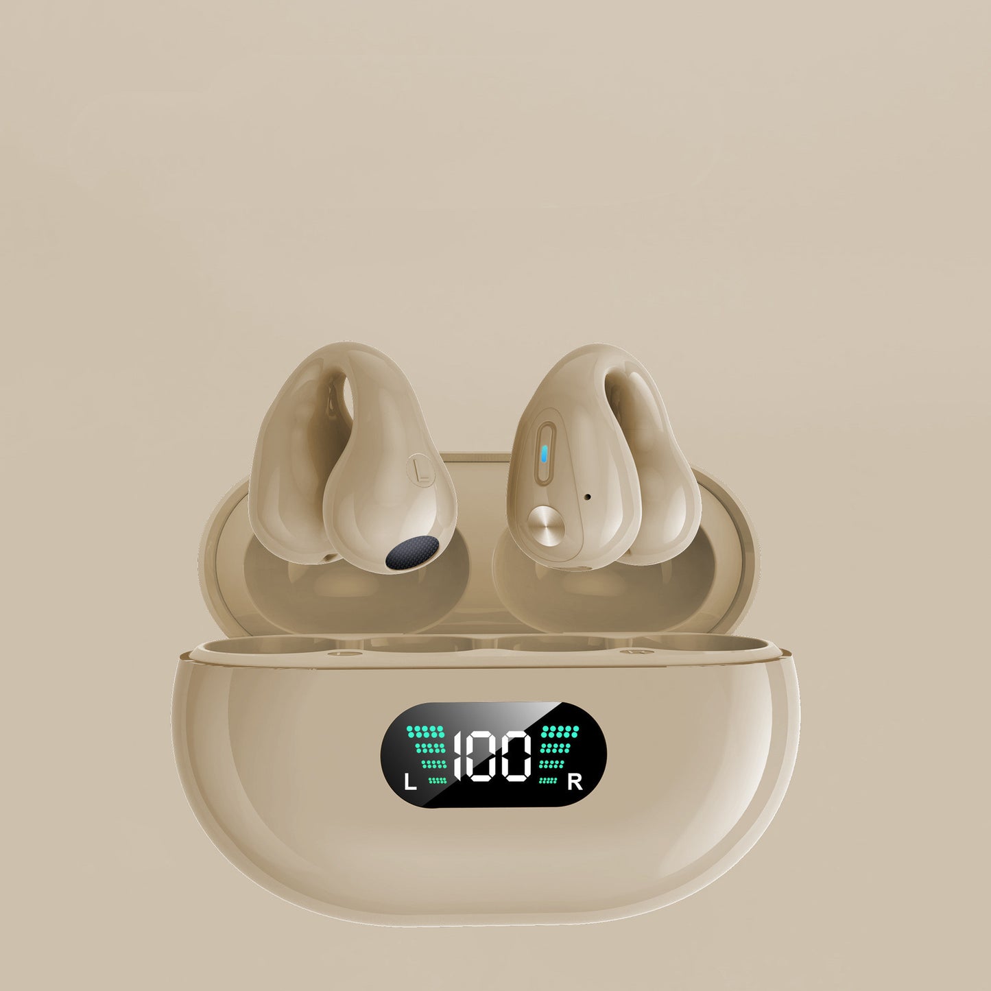 Ear Clip Bluetooth 5.3 Touch Wireless