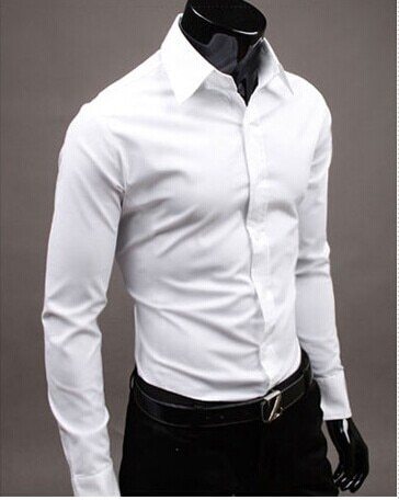 Man White Shirt Dress