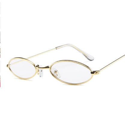Metal Sunglasses Elliptical Sunglasses