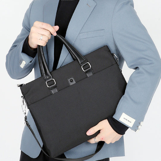 Men's Portable Horizontal Crossbody Trendy Brand Bags