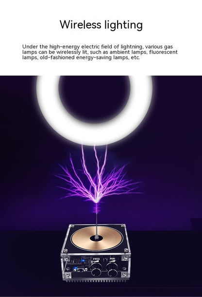 Music Tesla Coil Hand-touching Lightning Bluetooth