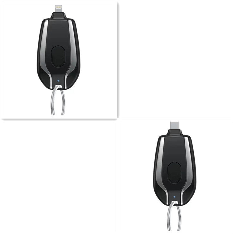 Keyring Charging Bank Wireless Portable 1500 Mah