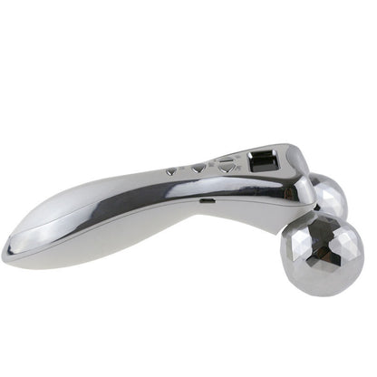 Roller shaping face massager