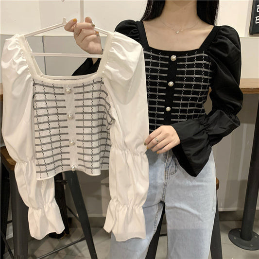 Woman Square-neck Shirt