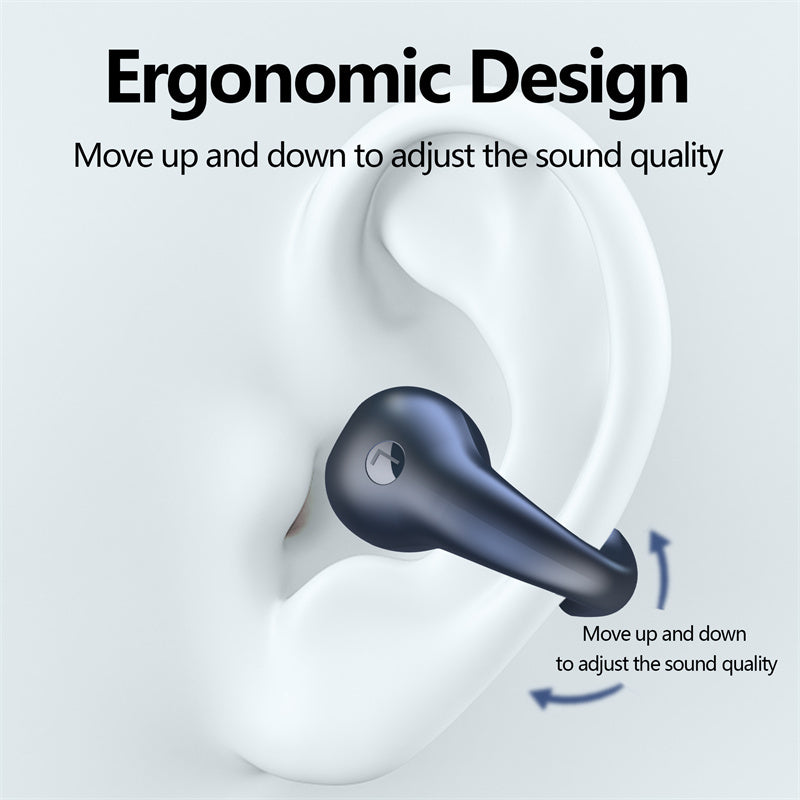 Ear Clip Bluetooth 5.3 Touch Wireless