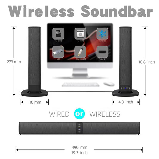 Creative Split Strip Loudspeaker