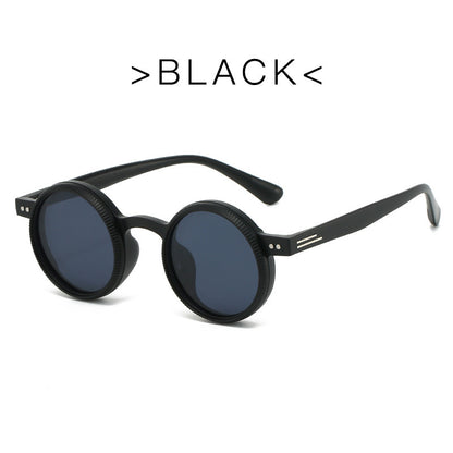 Adjustable Zoom Round Frame Polarized Sunglasses