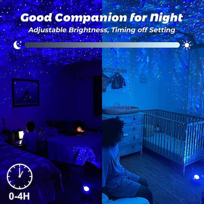 LED Galaxy Light Projector
