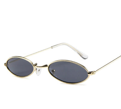 Metal Sunglasses Elliptical Sunglasses