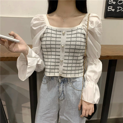 Woman Square-neck Shirt