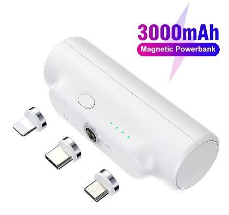 Magnetic Power Bank 3000 MAh