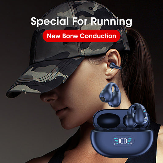 Ear Clip Bluetooth 5.3 Touch Wireless